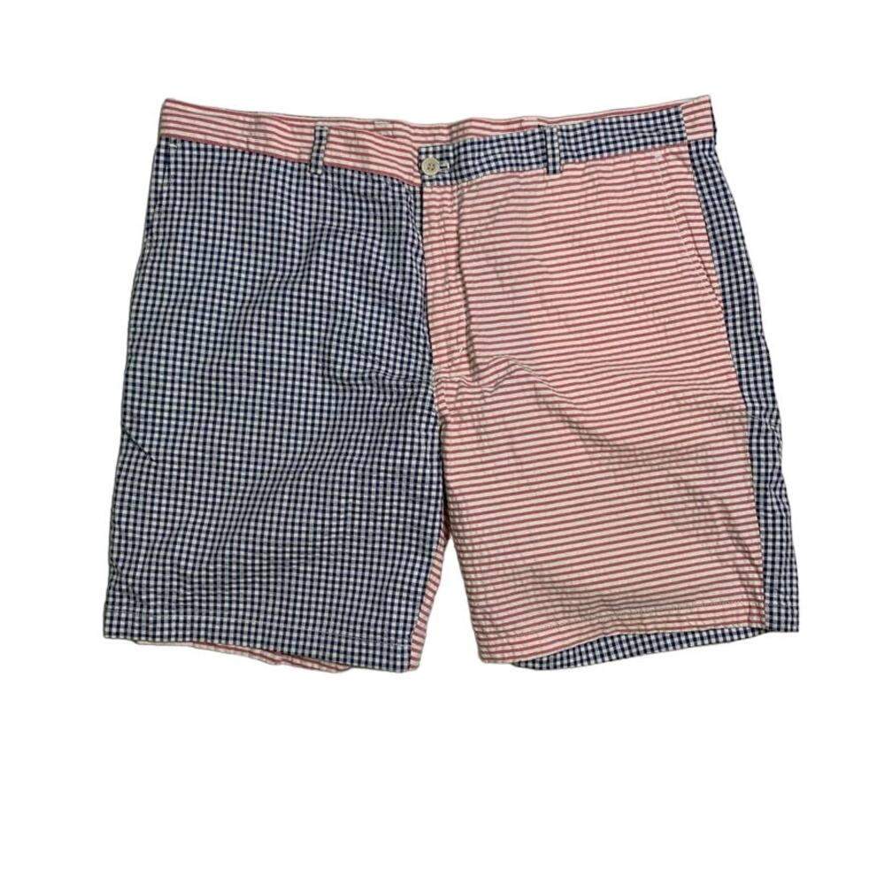 Vineyard vines s Men’s USA Breaker Shorts Patchwork Red Blue